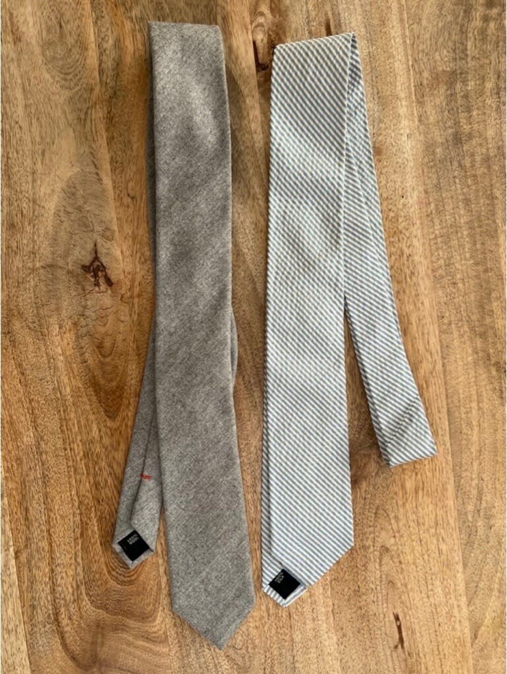 VTG J.Crew Neckwear Handmade in USA Wool Silk Classic Skinny Men's 90"s
